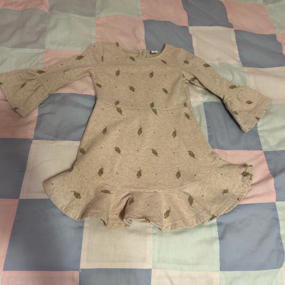 Janie and Jack Feather Dress